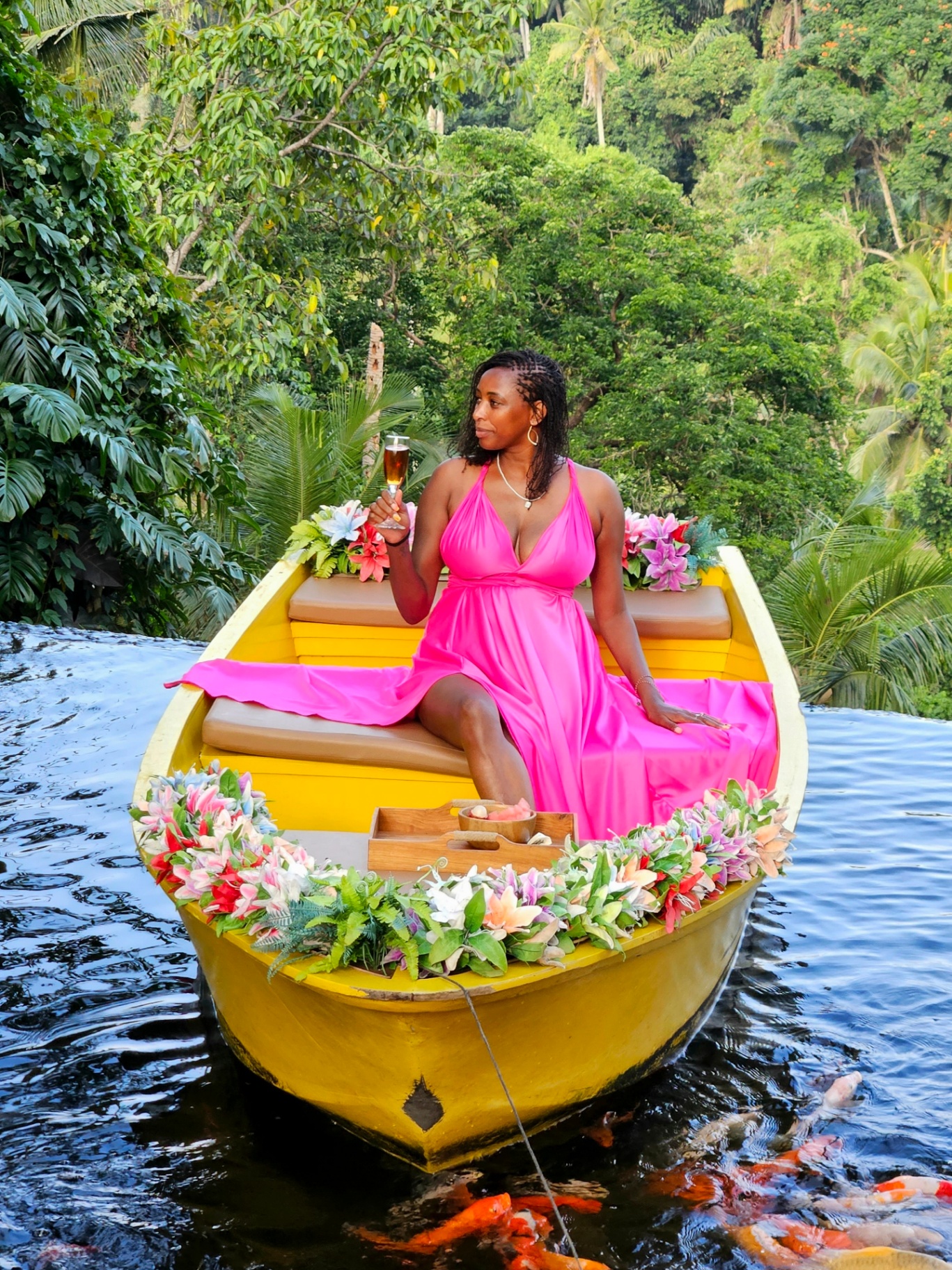 Trizah Royster in Bali